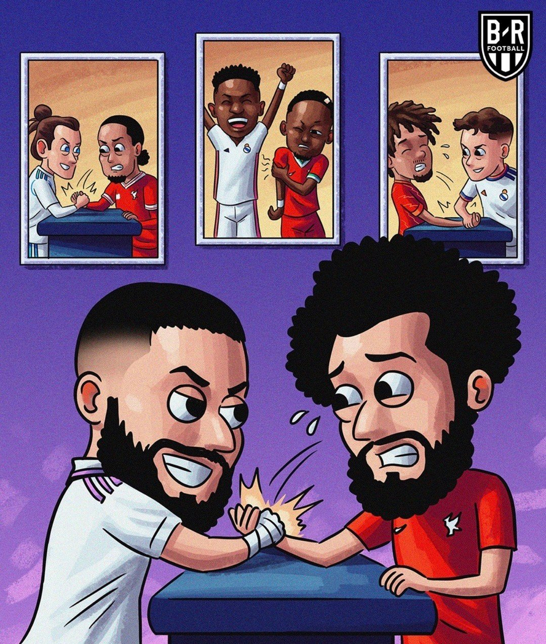 包含利物浦鏖战挪威，本泽马惊艳四座的词条